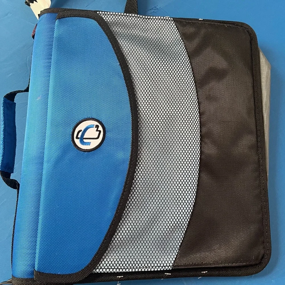 Case-it The Dual 2-in-1 Zipper - Two 1.5 Inch D-Rings